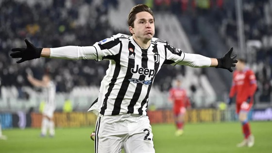 Federico Chiesa trở lại và ghi bàn cho Juventus