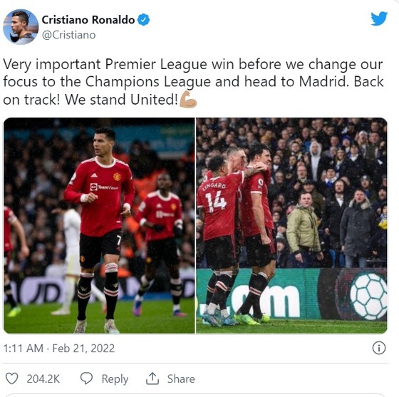 Ronaldo gửi thông điệp ‘dằn mặt’ Atletico Madrid ảnh 1