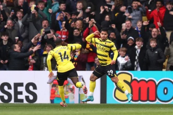 Saka, Odergaard và Martinelli nổ súng giúp Arsenal quật ngã Watford ảnh 2