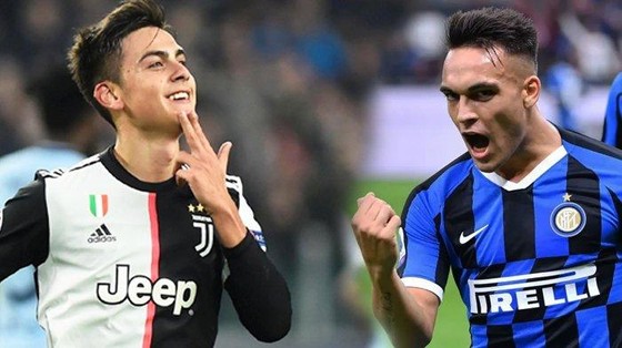 Dybala (trái) và Martinez là hai niềm hy vọng lớn của Juventus và Inter