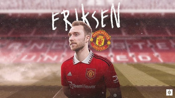 Christian Eriksen chính thức khoác áo Man United