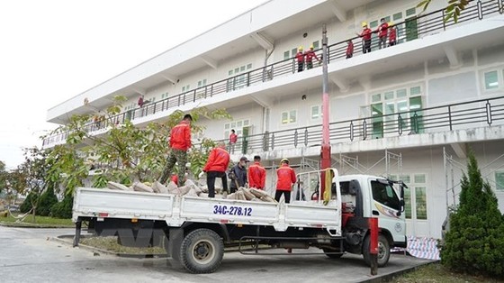 Bệnh viện dã chiến số 3 của Hải Dương dự kiến hoàn thành ngày 6/2 hình ảnh 2 Benh vien da chien so 3 cua Hai Duong du kien hoan thanh ngay 6/2 hinh anh 2
