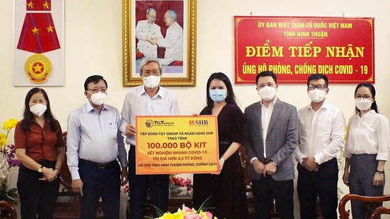 T&T Group và SHB hỗ trợ gần 30 tỉ đồng giúp Ninh Thuận, Đồng Nai chống dịch - ảnh 3