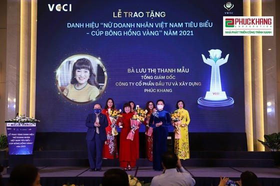 CEO Phúc Khang đạt danh hiệu “Nữ doanh nhân Việt Nam tiêu biểu – Cúp Bông hồng vàng” 2021 ảnh 2