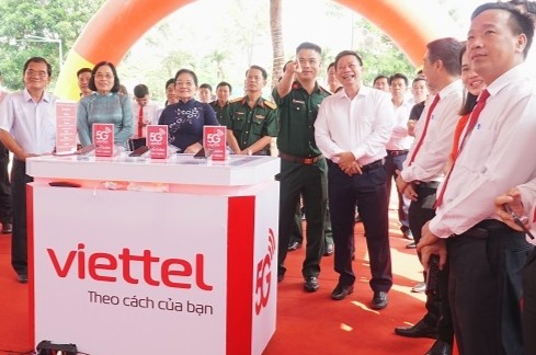 Tây Ninh: Chính thức vận hành mạng 5G Viettel ảnh 1