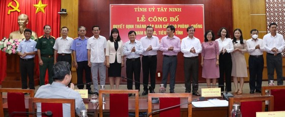 Ông Nguyễn Thành Tâm làm Trưởng ban chỉ đạo phòng chống tiêu cực tham nhũng tỉnh Tây Ninh  ảnh 1