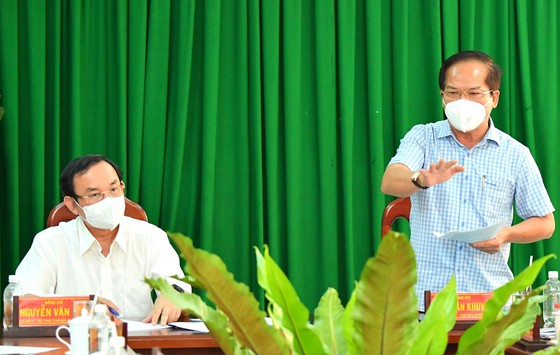 Bí Thư Thành ủy TPHCM Nguyễn Văn Nên: Không để mầm bệnh trong cộng đồng phát triển thành ổ dịch, chùm ca bệnh ảnh 3