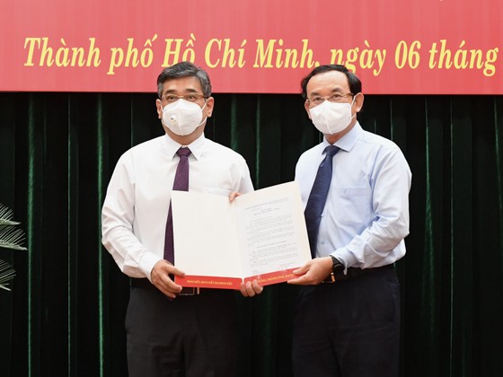 Đồng chí Nguyễn Phước Lộc giữ chức Trưởng Ban Tổ chức Thành ủy TPHCM ảnh 1