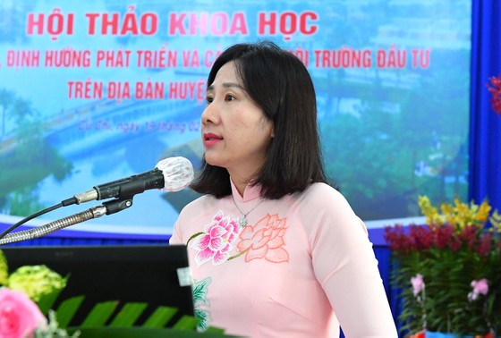 Chủ tịch HĐND Nguyễn Thị Lệ: Xác định đúng hướng, đúng mô hình để thúc đẩy huyện Củ Chi phát triển ảnh 6