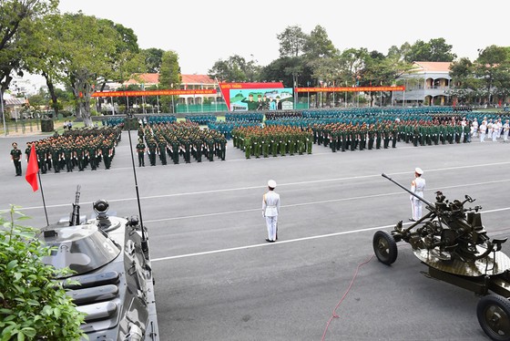 Bộ Tư lệnh TPHCM làm lễ ra quân huấn luyện năm 2022 ảnh 3