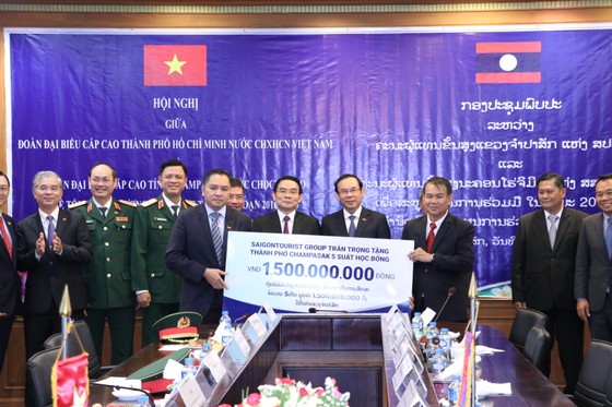Tăng cường hợp tác, giao lưu giữa TPHCM và tỉnh Champasak của Lào ảnh 7
