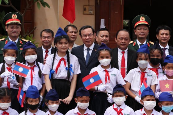 Chuyến thăm và làm việc của đoàn đại biểu cấp cao TPHCM tại Lào thành công tốt đẹp ảnh 20