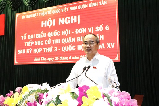 Cử tri quận Bình Tân phản ánh dự án kéo dài 23 năm, ảnh hưởng đến đời sống ảnh 4