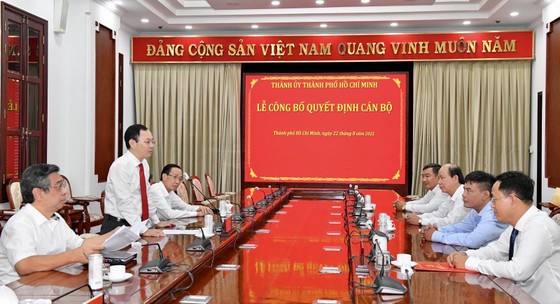 Đồng chí Trần Quốc Trung giữ chức Phó Trưởng Ban Nội chính Thành ủy TPHCM ảnh 3