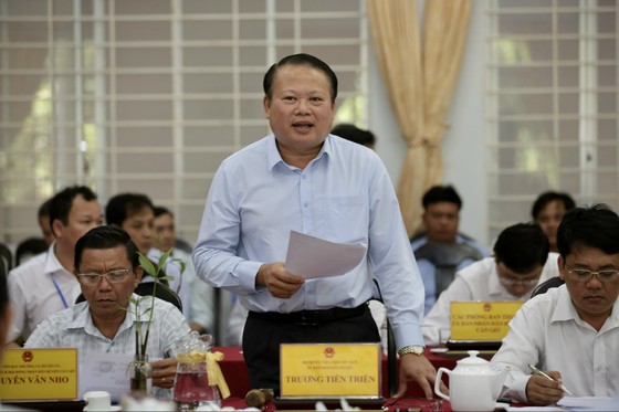 Chủ tịch HĐND TPHCM Nguyễn Thị Lệ khảo sát thực tế khu rừng trồng hoàn trả diện tích giải tỏa tại huyện Cần Giờ ảnh 4