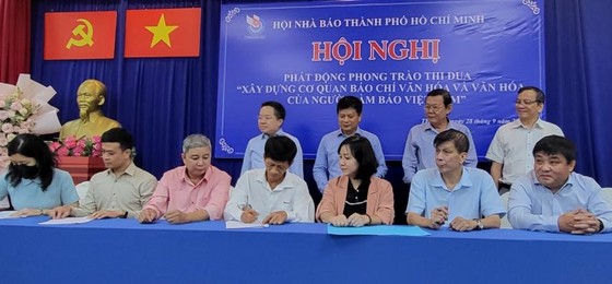 Phát động thi đua xây dựng môi trường văn hóa trong các cơ quan báo chí ảnh 2