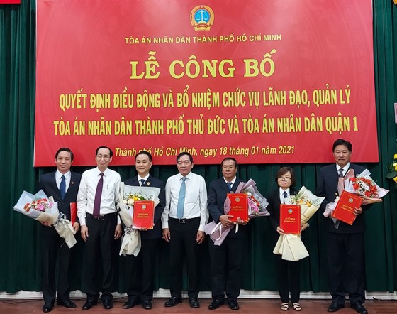 Điều động Chánh án TAND quận 1 Nguyễn Thành Vinh làm Chánh án TAND TP Thủ Đức ảnh 1