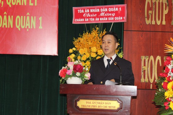 Điều động Chánh án TAND quận 1 Nguyễn Thành Vinh làm Chánh án TAND TP Thủ Đức ảnh 2