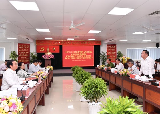 Bí thư Thành ủy TPHCM Nguyễn Văn Nên: Việc liên quan đến người dân phải bàn với dân ảnh 2
