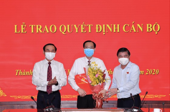 Đồng chí Lê Thanh Liêm được phân công, bổ nhiệm làm Trưởng Ban Nội chính Thành ủy ảnh 2