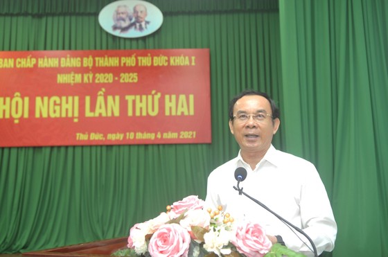 Bí thư Thành ủy TPHCM Nguyễn Văn Nên: TP Thủ Đức có điều kiện đặc thù, thì phải có cơ chế đặc thù ảnh 4