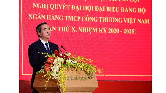 Đồng chí Lê Đức Thọ tiếp tục được bầu làm Bí thư Đảng ủy VietinBank ảnh 2