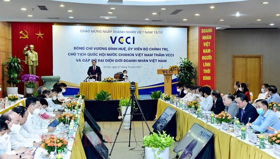 Đại diện giới doanh nhân kiến nghị 3 vấn đề lớn tới Chủ tịch Quốc hội ảnh 1