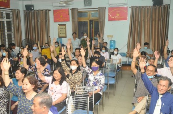 100% cử tri đồng ý giới thiệu đồng chí Phan Nguyễn Như Khuê ứng cử đại biểu Quốc hội và đại biểu HĐND TPHCM  ảnh 3