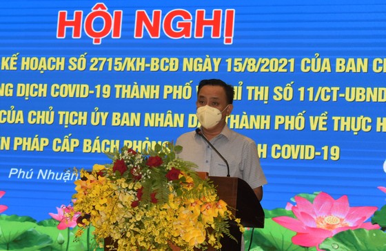 Phó Thủ tướng Vũ Đức Đam: Quận Phú Nhuận cần đổi mới cách xét nghiệm  ảnh 5