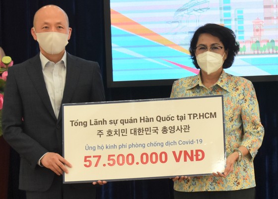 TPHCM tiếp nhận gần 6 tỷ đồng kinh phí, trang thiết bị phòng dịch ảnh 1