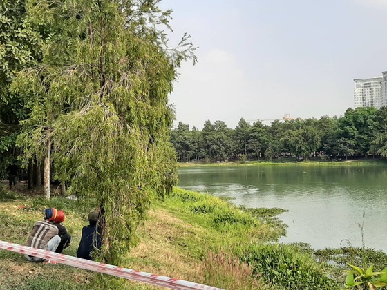 Hai người mất tích tại hồ nước trong Công viên thành phố mới Bình Dương ảnh 1