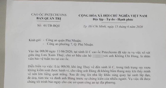 Người đàn ông nghi dùng súng dọa đánh bảo vệ cao ốc ở quận Phú Nhuận nói gì? ảnh 2