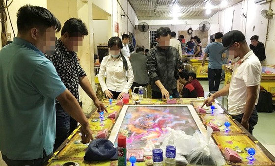 Triệt phá tụ điểm đánh bạc núp bóng game bán cá ở tỉnh Đồng Nai ảnh 1
