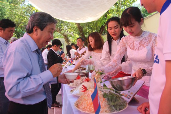 Tổ chức ngày Văn hoá dân tộc của người Khmer tại Tổng lãnh sự quán Campuchia ở TPHCM ảnh 4