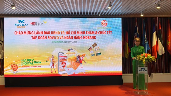 Phó Chủ tịch UBND TPHCM Phan Thị Thắng thăm, chúc tết các doanh nghiệp ảnh 2