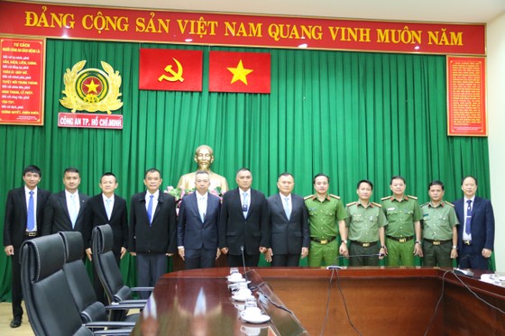 Công an TPHCM tiếp đoàn Cảnh sát Hoàng gia Thái Lan ảnh 2