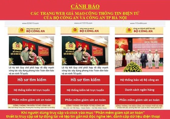 Tin tặc, giả mạo, Bộ Công an, phần mềm độc hại, vi rút, ghi âm cuộc gọi, tống tiền. ảnh 1