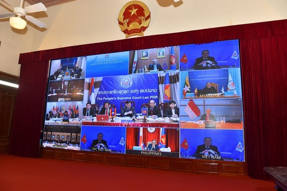 Chánh án các nước ASEAN cùng chia sẻ kinh nghiệm trong hệ thống tư pháp  ảnh 3