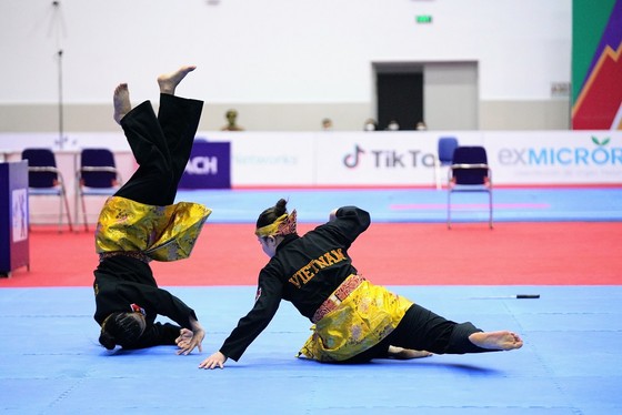 Các võ sĩ Pencak Silat 'cháy' hết mình trên sàn đấu Đông Nam Á ảnh 13
