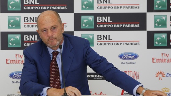 Chủ tịch FIT Angelo Binaghi phản đối việc Maria Sharapova nhận suất wild-card ở Rome