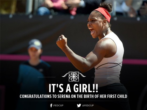Serena sinh con gái ảnh 1