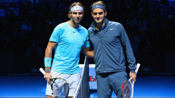 Bộ đôi Nadal- Federer trị giá 200 triệu USD lần đầu tiên sát cánh cùng nhau