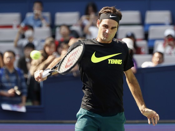 Roger Federer ở Shanghai Masters 2017