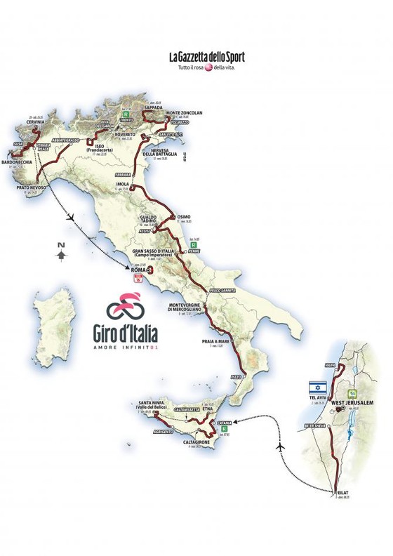Xe đạp - Giro 2018 công bố lộ trình, Froome xác nhận sẽ tham gia ảnh 1