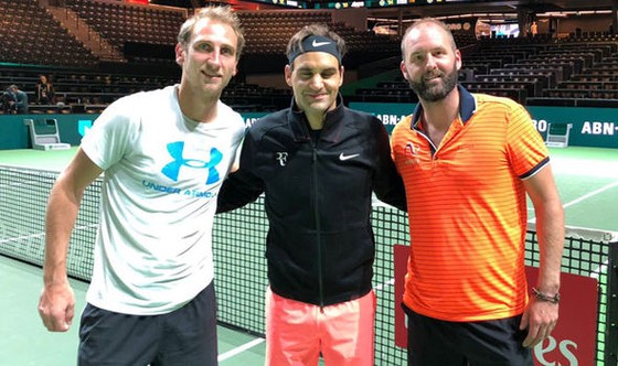 Rotterdam Open 2018: Federer tiếp tục săn đuổi lịch sử ảnh 1