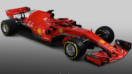 Đua xe F1: Ferrari công bố mẫu xe SF71H, Vettel và Raikkonen phấn khích ảnh 2