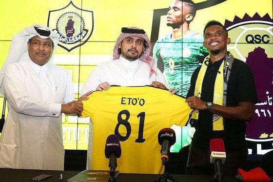 Samuel Eto’o: Ghi bàn đầu tiên cho Qatar SC ở QSL bằng… một pha đánh gót ảnh 3