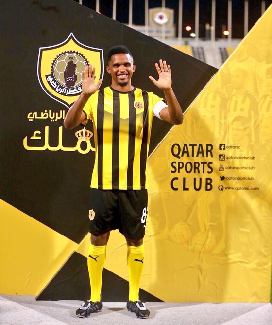 Samuel Eto’o: Ghi bàn đầu tiên cho Qatar SC ở QSL bằng… một pha đánh gót ảnh 4