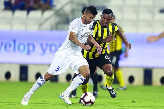 Samuel Eto’o: Ghi bàn đầu tiên cho Qatar SC ở QSL bằng… một pha đánh gót ảnh 6