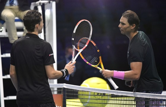 ATP Finals: Phản ứng của Thiem và Nadal sau kết quả mà Nadal từng lo sợ: để thua Thiem ảnh 1